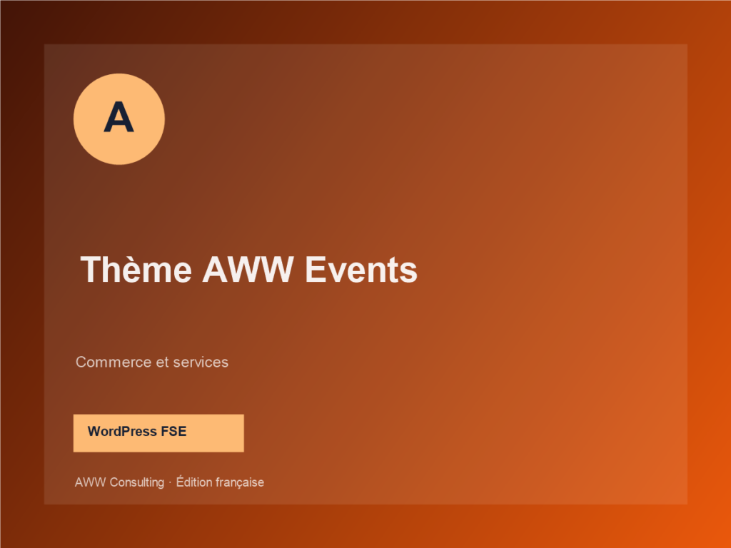 Thème AWW Events
