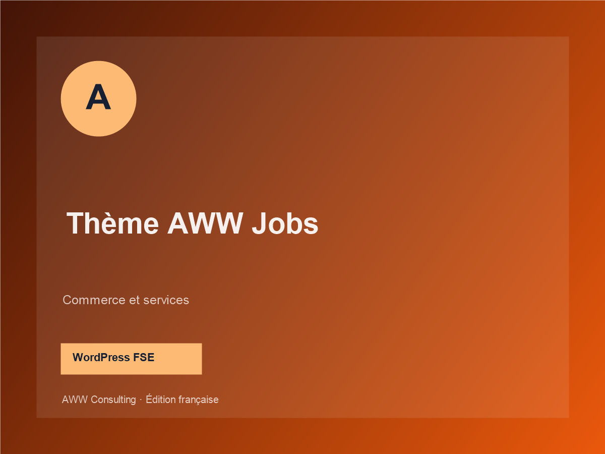 Thème AWW Jobs
