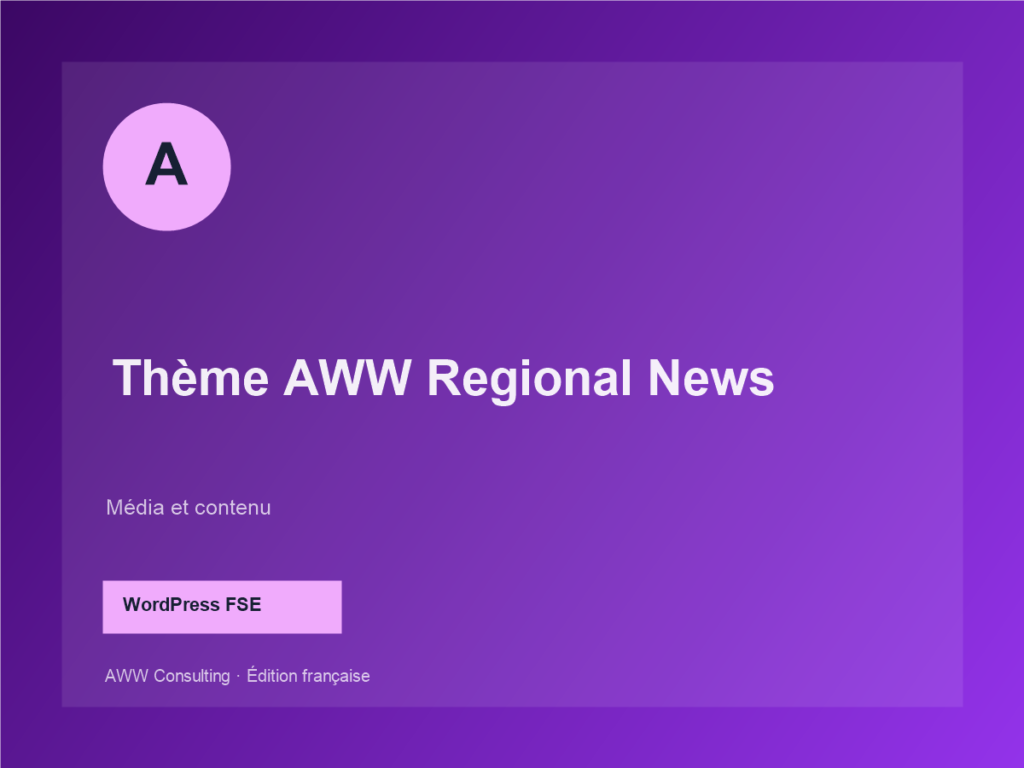 Thème AWW Regional News