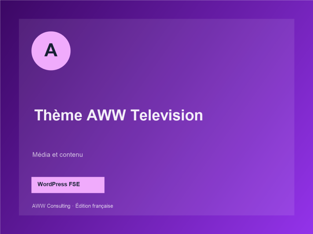 Thème AWW Television
