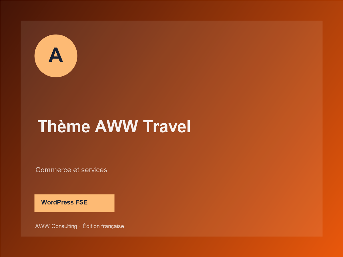 Thème AWW Travel