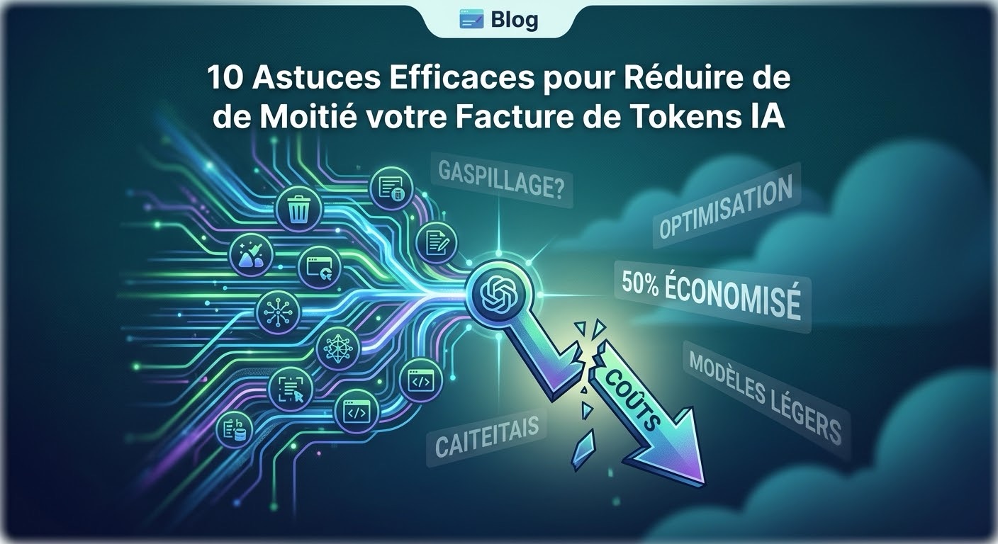 10 astuces efficaces pour réduire de moitié votre facture de tokens IA